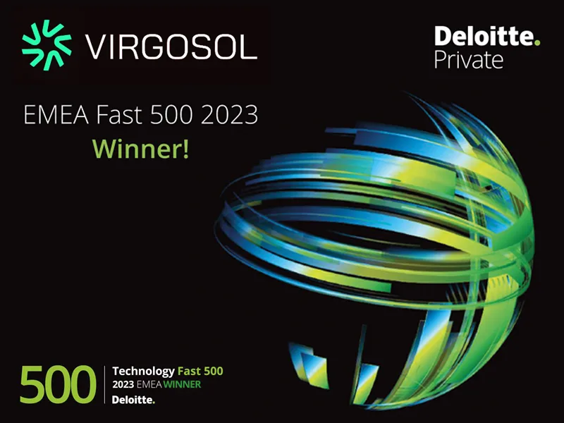 Virgosol's Major Achievement: Listed in Deloitte Technology Fast 500 EMEA!